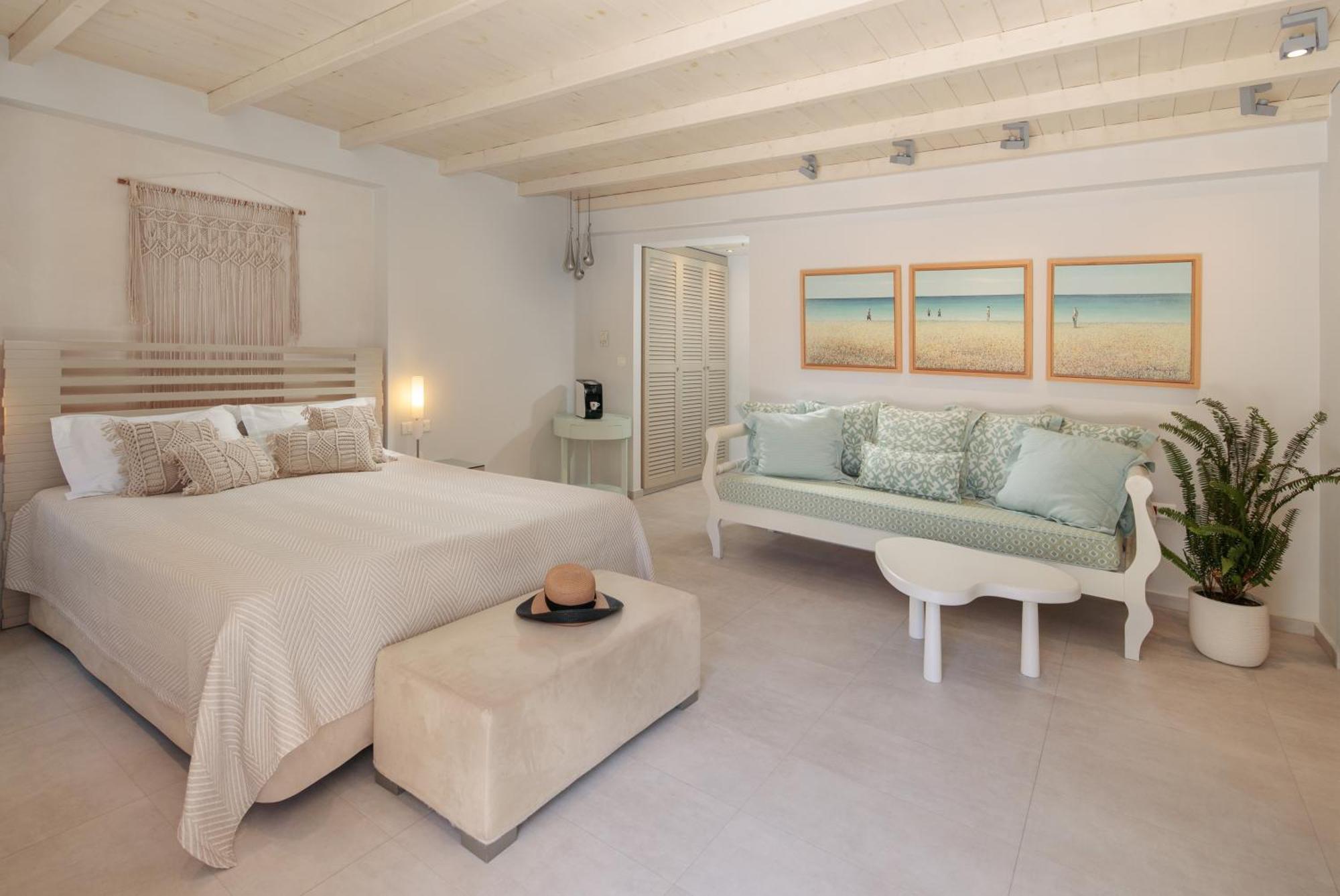 Iria Beach Art Hotel Agia Anna  Quarto foto