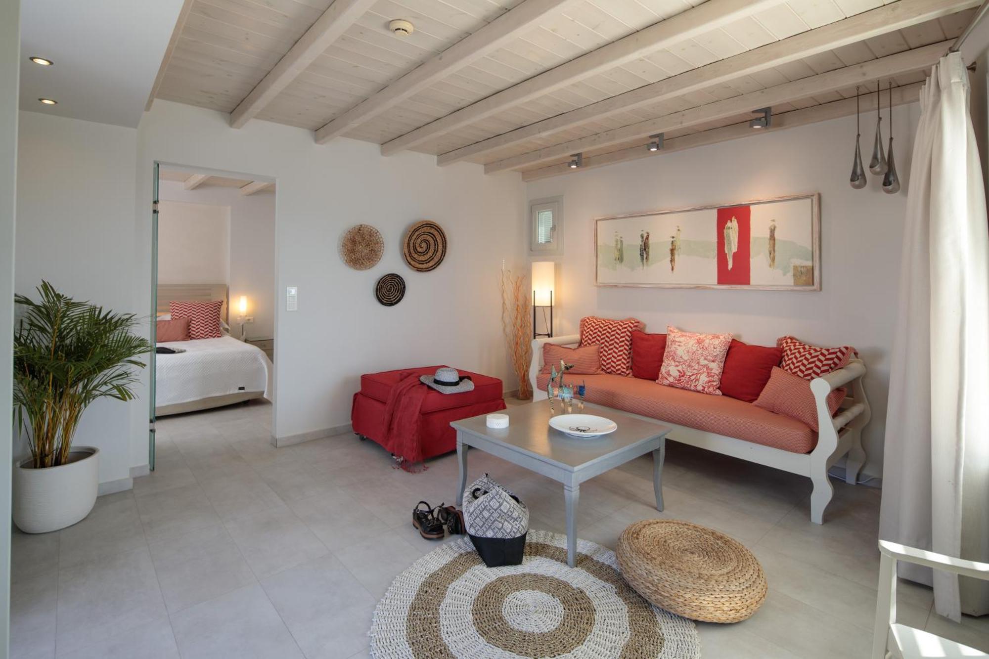 Iria Beach Art Hotel Agia Anna  Quarto foto