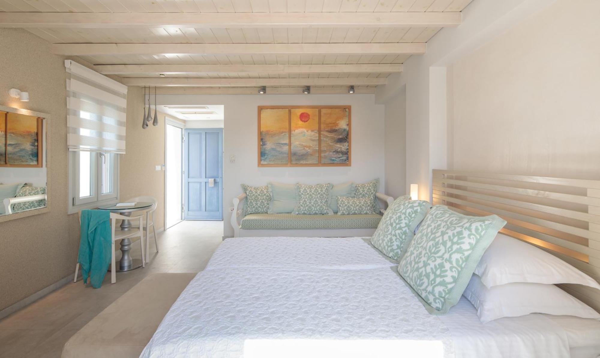 Iria Beach Art Hotel Agia Anna  Quarto foto