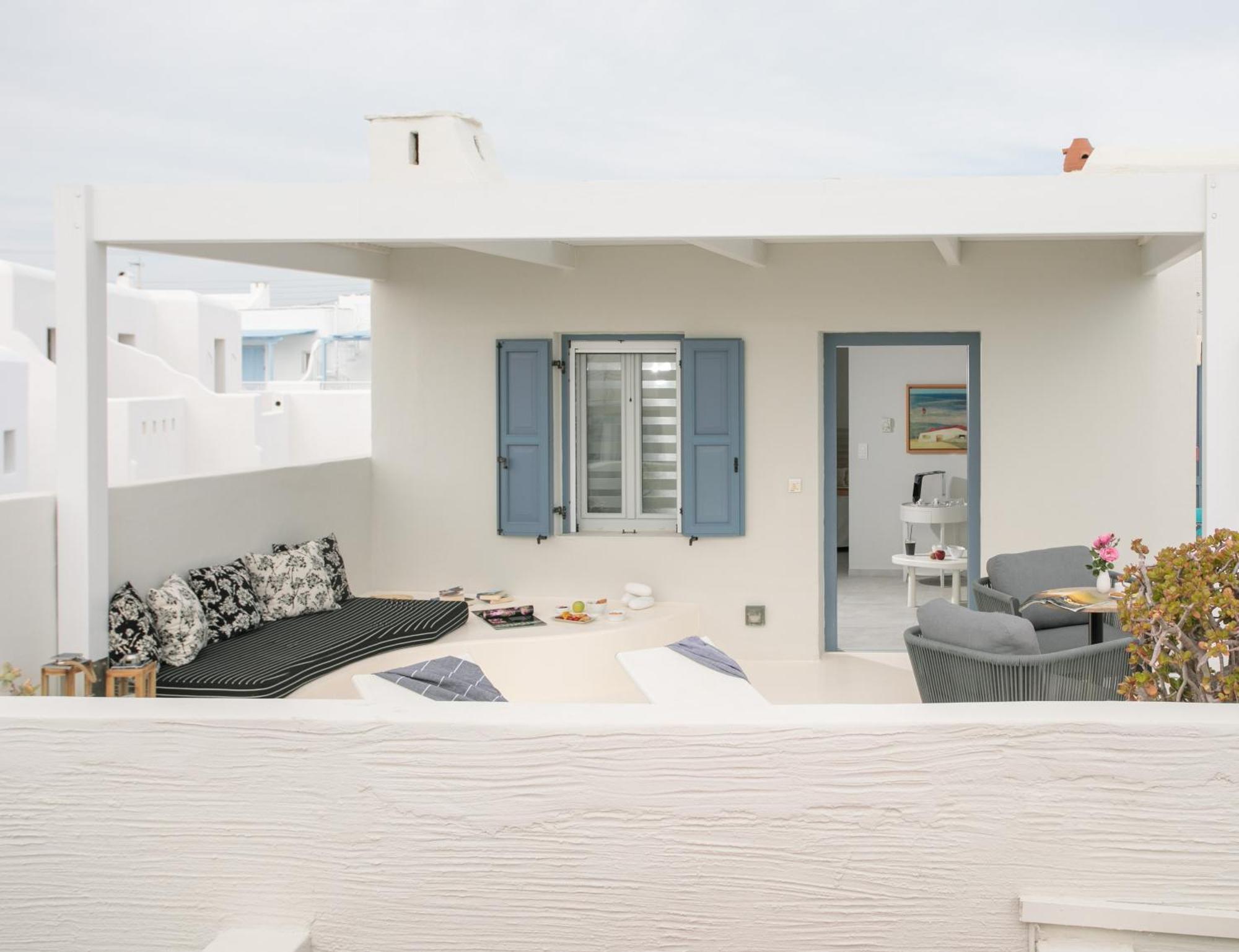 Iria Beach Art Hotel Agia Anna  Quarto foto